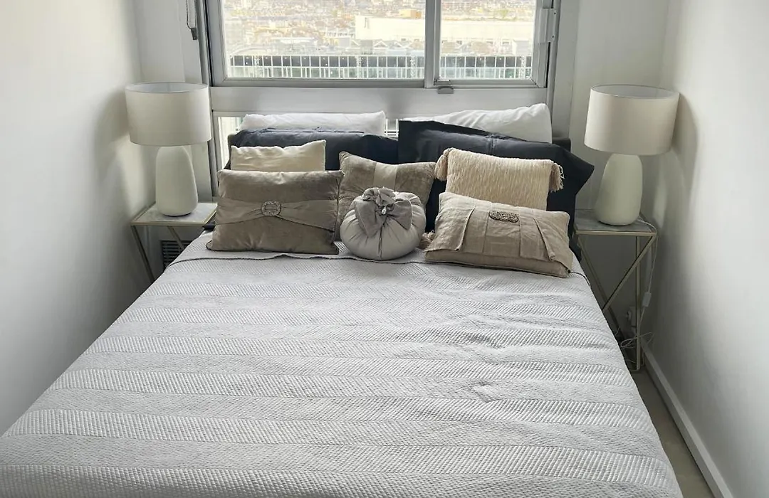 Chic 2 Rooms Paris13 With View-1