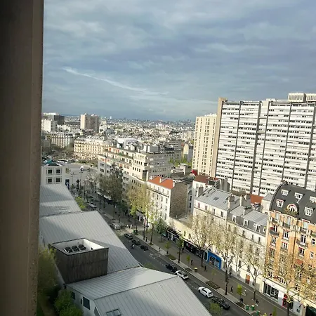 Chic 2 Rooms Paris13 With View-2